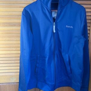 Bench Blue Zip-Up Jacket
